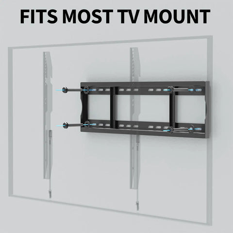 TV Wall Mount Hardware Kit With M7 Lag Bolts Wall Anchors Washers Screws Allen Key And Bubble Level For Easy Install In Wood Stud