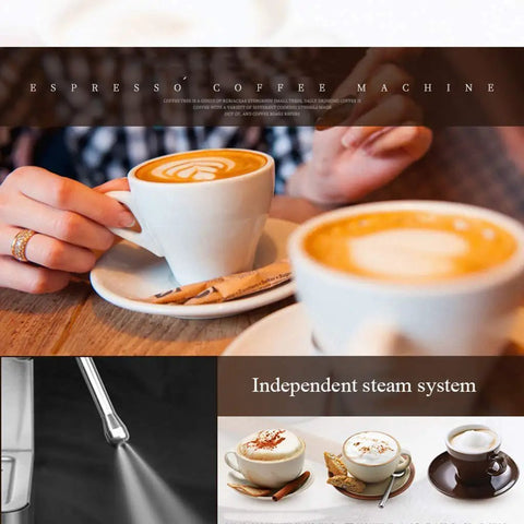 Top Shelf Bean To Cup Coffee Machine And Manual Italian Espresso Brewer With Heavy Duty Stainless Steel Build And Ultra Quiet Pump For Zero Hassle Home Office Cappuccino Brewing served with latte art in a café setting.