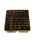 Top view of Drum Modular Spill Platform For Customizable Spill Control, Heavy Duty Build, 26.25 X 26 X 6.5 Inches, 15 Gallon Sump