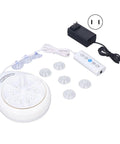 Portable Mini Washing Machine for Road Trips and Compact Laundry, 120W Low Power Washer with power cord and controls