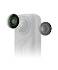 Double Lens Replacement Kit For X5 360 Camera On The Go Lens Swap Easy Replaceable Lenses To Shield Your Gear From Damage