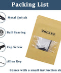 Packing list for Enhanced Slide Safety System For Mossberg Shotguns 500 590 835 930 935 Shockwave parts and tools included