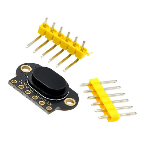 Time Of Flight Distance Sensor Module For Industrial Automation I2C Output VL6180 And VL53L1X Compatible close-up view