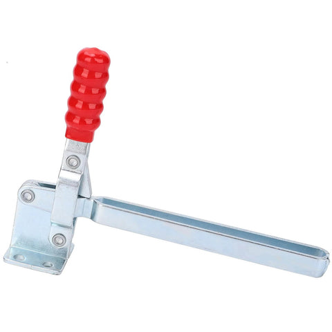 Built Tough Toggle Clamp With Lengthened Fixture For Industrial Workholding Iron Galvanized Construction High Clamping Force