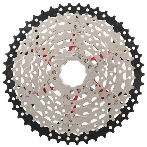 8 Speed 46T Hollow Mountain Bike Cassette Freewheel Kickass Upgrade for Smooth Shifting and Lighter Ride gear view