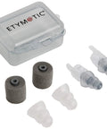 High Fidelity Ear Plugs For Concerts And Musicians With Universal Fit, Standard Large And Foam Tips, Case Displayed
