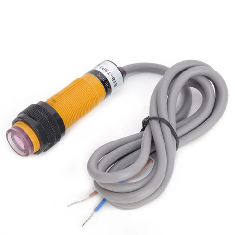 Through Beam Photoelectric Switch Sensor PNP Normally Open 6 To 36 VDC 300 mA Sensor Module with PVC Cable and PMMA Lens