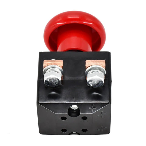 Red Mushroom Head Emergency Stop Switch ED250B-1 ZJK-250 For 96V 250A Albright Electric Stacker Forklift E-Stop Push Button
