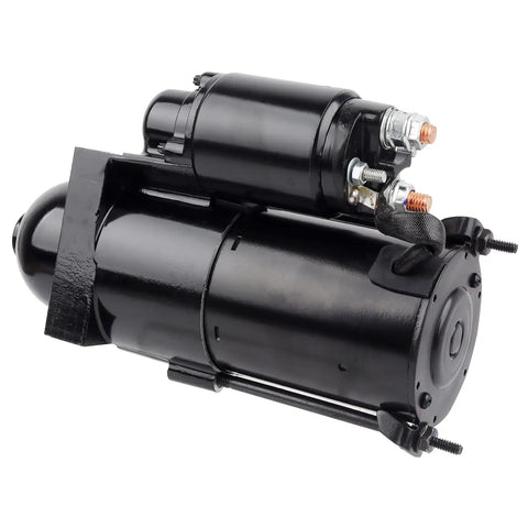 Mercruiser Volvo Penta Marine Starter Replacement For 4.3L 5.0L 5.7L 6.2L 7.4L 8.1L 8.2L V6 V8 Engines Ideal For Mercury Marine 863007A1 50-863007A1 6792BN black starter