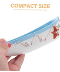Hand holding compact size Mediterranean Style RC Sailboat Ornament Wooden Sailing Boat Model for home decor