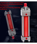 Double Acting Tie Rod Hydraulic Cylinder For Lifting And Positioning Heavy Duty Workhorse Lifter HOB125X50 To HOB125X1400 shown