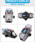Badass 150 Amp Circuit Breaker With Manual Reset Waterproof Inline Fuse Protector For Marine Trolling Motors Boat And Atv Rigs Rig Ready Surface Mount 12V To 48V Dc No Sweat Engine Protection multi-angle view
