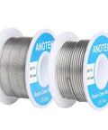 Sixty Forty Rosin Core Solder Wire 0.6mm And 1.5mm Tin Lead For Electronics, 50g spool detail of two gauges on spools
