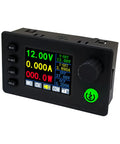 Color Display 90W DC-DC Buck Boost Power Converter CC CV 0.5-36V Adjustable Output 0-5A Regulated Lab Grade Power Supply Module