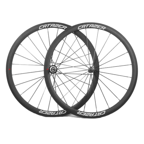 Two Dope Asymmetric Tubeless Carbon Rim For 700C Road Bikes 25mm Wide And 38mm Deep Lightweight Toray Fiber Wheel Rims.
