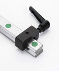 HGW25 Square Linear Guide Rail Kit 400mm With Four Flange Carriage Blocks for 3D Printers and DIY Projects, side view