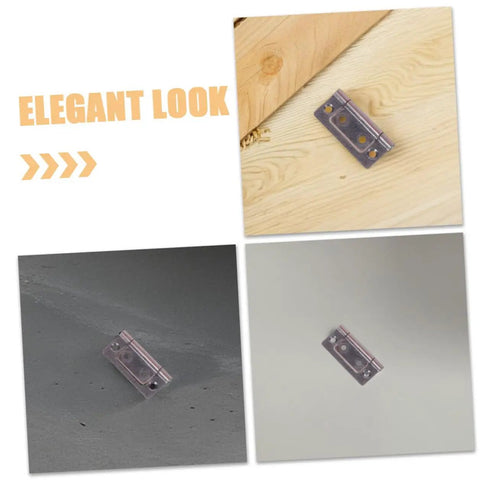 Stainless Steel Cabinet Door Hinges Self Closing Whisper Quiet Silent Technology Flat Flush Design, elegant look on wood and stone surfaces