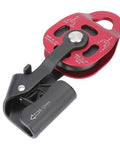 Aluminum Heavy Duty Single Swivel Rope Pulley Block For 8 To 12mm Climbing Rope Beefy Gear For Rope Climbing And Pulley Systems Durable Workhorse