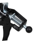 Close-up of Heavy Duty Telescopic Cabinet Lift Jack With Adjustable Support Pole, showcasing spring mechanism and durable alloy frame.