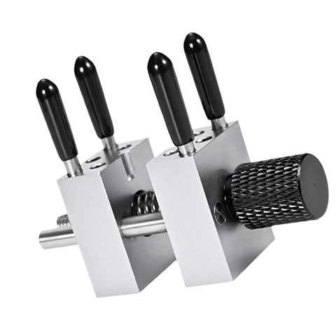 Aluminum Four Post Clamp Tool For Fine Assembly And Small Part Positioning, Handy Portable Manual Repair Fixture For Detail Work