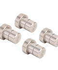 Stainless Steel 20mm Bench Dogs Table Stop Locating Block No Slip Grip For Woodworking Rectangular Fixing Dogs For MFT Workbenches Compact 0 78 Inch