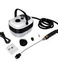 Powerful 2500W 110V Steam Cleaner for Home Use with attachments and manual