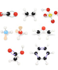 Hands On Molecular Model Kit With 444 Pieces For Organic Chemistry Atoms And Bonds C60 Included Build Realistic Molecular Structures