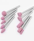 Slick 17 Piece Micro Air Die Grinder Kit Pneumatic Pencil Tool With 1/8 And 3/32 Inch Collets precision polishing bits set.