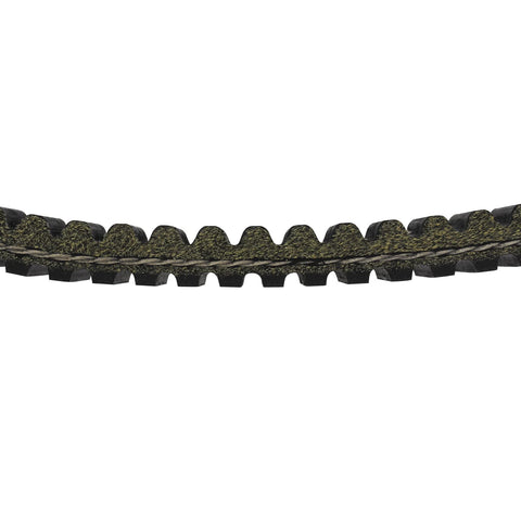 Heavy Duty Drive Belt for Yamaha Grizzly Kodiak Rhino Wolverine ATVs 400 450 YFM400 YFM450 YXR450 Fits 3C2-17641-00-00 5GH-17641-00-00 5GH-17641-10-00 5GH-17641-11-00 Replacement, 873mm ATV drive belt close-up
