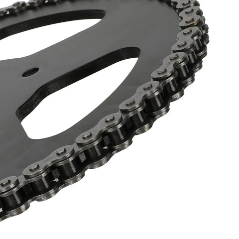 Close-up view of 60 Tooth Sprocket for 420 Chain Mini Bike Rear Sprocket 40mm Bore Replacement Fits Coleman CT200U EX BT200X