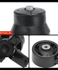 Toyota Venza Engine And Transmission Mount Kit Set Of Five For 2009 2016 V6 3.5L Automatic Cars Beefed Up Mounts For A Tight Fit Reduces Vibration Improves Ride And Quiet Powertrain black hydraulic mount detail views