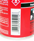 Extreme Heavy Duty Synthetic Chain Lube Delivers Badass Rust Defense And Slick Glide Formula For Motorcycle Chains Bicycle Drivetrains Open Gears And Steel, side label with warnings and barcode.