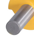 Kick Your Woodworking Up A Notch With This Sweet T Type Router Bit Set. Close-up of 4 inch alloy steel milling cutter.
