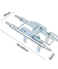 Efficient Cable Threading Aid Wire Puller For Electricians, Compact Enclosure And Junction Box Cable Puller, Single Person Wire Threading Tool, 185-245mm metal puller