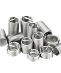 Stainless Steel Coiled Wire Thread Repair Inserts For Damaged Threads In Metal Multiple Sizes Easy Install No Tools Needed High Strength