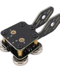 Totally Portable Dual Paddle Morse Key With Magnetic Base For HAM Radio And CW Fans, Quick Response Morse Key close-up view
