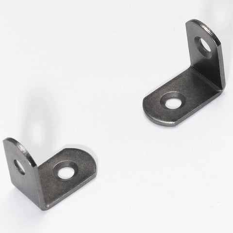 Two L Shaped Corner Bracket 1 Inch Right Angle Metal Support For Wood Shelves Cabinets Furniture Desks Drawers Pack Of 16 With Screws