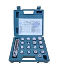 Top Tier Super Material Valve Seat Reamer Kit For Suzuki Motorcycle Repair Tool That Lets You Fix Minor Engine Issues Fast With Durable Wrenches Made For Real Riders Who Love Doing Their Own Work Like A Boss. blue case with steel bits
