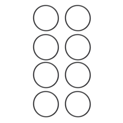8 Pack Replacement O Ring For CLX200K Hayward Pool Chlorinator Lid CL200 CL220 Exact Fit Premium Heavy Duty Rubber Built Tough For A Pro Grade Seal Easy Install Leak Proof Performance, 5.2 inch rubber seals