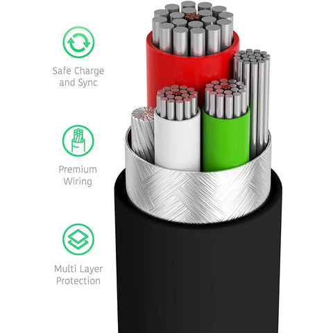 Heavy Duty USB Micro Rotary Tool Charger Cable For Cordless Rotary Tools Works With Dremel Lite 7760 N10 And Dreme 7350PET PawControl Plus HARDELL EShi BYWOKY JEDIA GOXAWEE APEXFORGE, cutaway wire