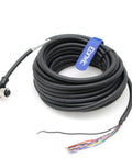 Cognex Vision Cable 24V Power I O Cable CCB PWRIO Right Angle Waterproof M12 12 Pin Female A Code 10M for In Sight 2000 7000 8000