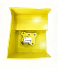 Robot Housing Cover And Mounting Bracket Protective Shell For A05B-1329-J038, A05B-1329-J042, A05B-1329-J031, OEM-Grade Industrial Robot Spare Parts For Quick Maintenance, Replacement, Plug-And-Play Durability And Body Protection, yellow metal housing