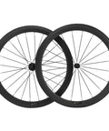 Pro Grade Carbon Fiber Road Bike Wheels 50mm Clincher Wheelset 700C Racing Aero Beasts with Shimano Hub Body visible in pair