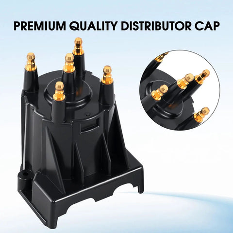 Distributor Cap And Ignition Rotor Kit For 3.0L 4 Cylinder Marine Engines With EST Ignition System Replacement Fits 811635Q2 And 185280