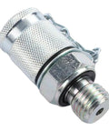 Must-Have Excavator Hydraulic Pressure Testing Adapter Kit For Shop Work And On-Site Diagnostics With Ten Piece Brass Seal Set Featuring M14 Npt Unf M10 And G1/8 Fittings To Safely Attach Gauges And Troubleshoot Failures Like A Pro. brass hydraulic test adapter with threaded fitting and dust cap