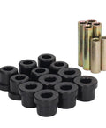 Rear Leaf Spring Bushing Sleeve Kit 102506601 Replacement For Precedent 2004 Up And Tempo 2018 Up Gas And Electric Durable Rubber Mounts And Metal Pins Set Easy Install For A Smooth Rugged Ride. Black rubber bushings and metal sleeves set