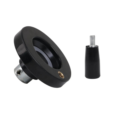 63 Millimeter Diameter Beefy Revolving Hand Wheel With Grip For Lathe And Milling Machine Lead Screw Rod Manual Control 8 Millimeter Aperture M5