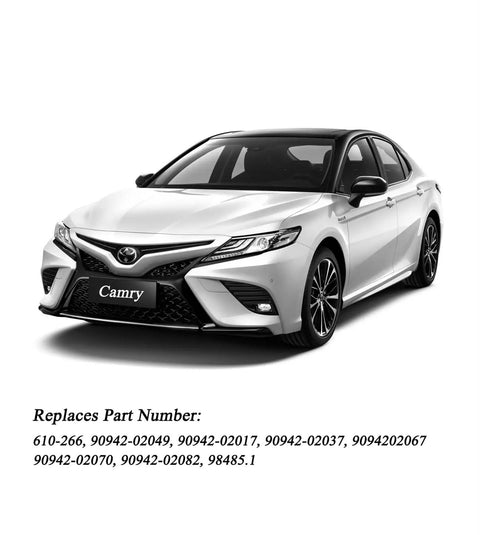 Side view of a Toyota Camry showcasing compatibility with Wheel Studs M12x1.50 49mm Lug Bolt Set For Toyota And Lexus Vehicles.