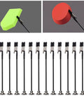VBESTLIFE Helping Hands Soldering Station Kit With Magnet Base And 12 Flexible Alligator Clips for PCB Repair and Airbrushing showing alligator clips and bases.