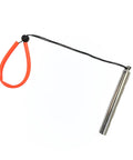 Six Point Five Inch Stainless Steel Tank Rattle Signal Device With Lanyard For Scuba Diving Underwater Buddy Alert Tool To Get Attention